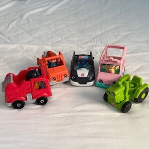 Fisher-Price Colorful Vehicle Play Set